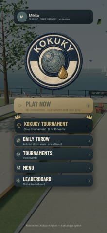 KOKUKY main menu